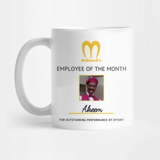 McDowell's Employee of the Month - Akeem Mug